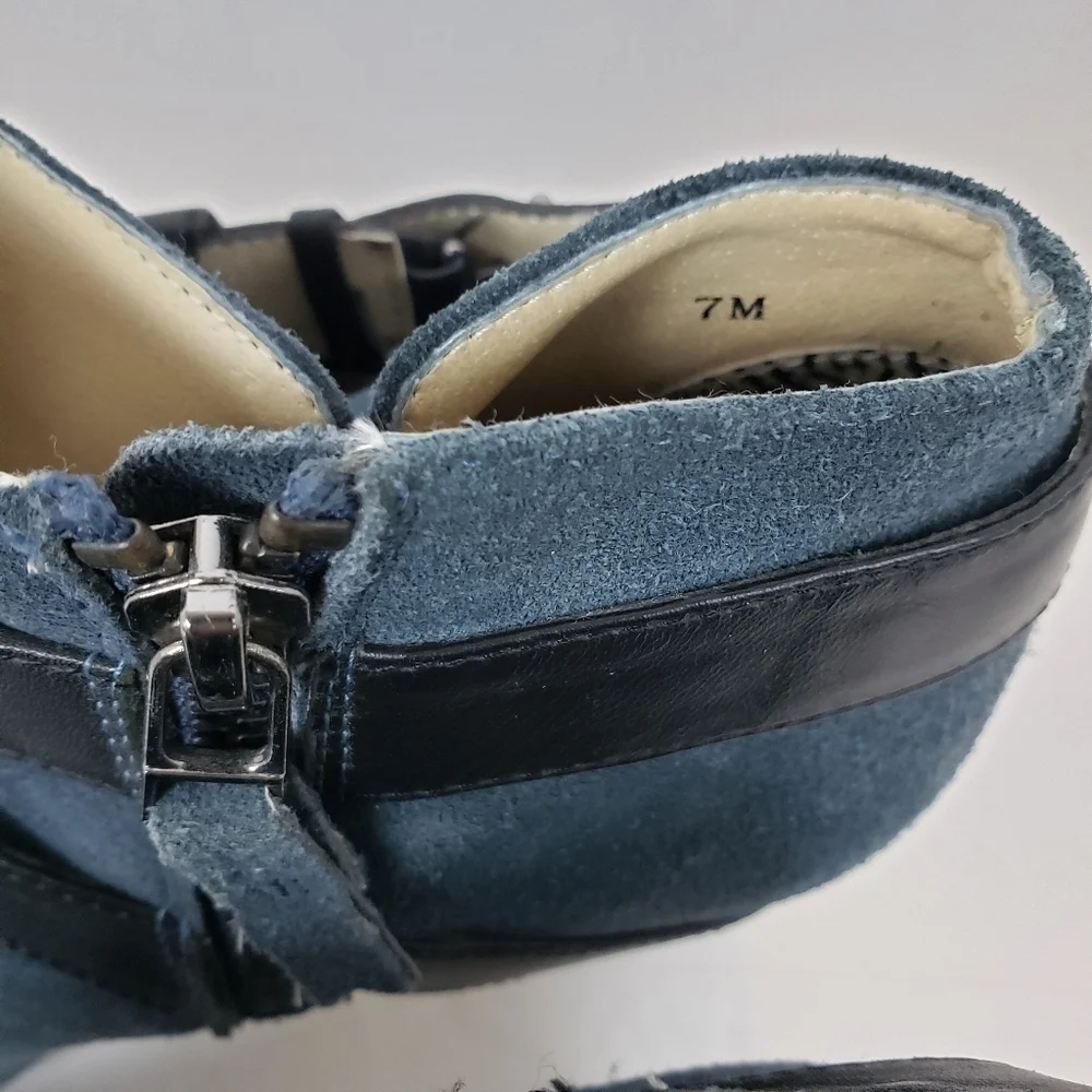 Matt Bernson coup  D'etat suede boots